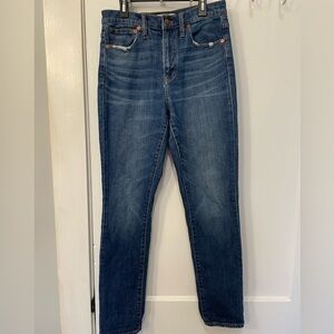 Madewell The High-Rise Slim Boyjean 25